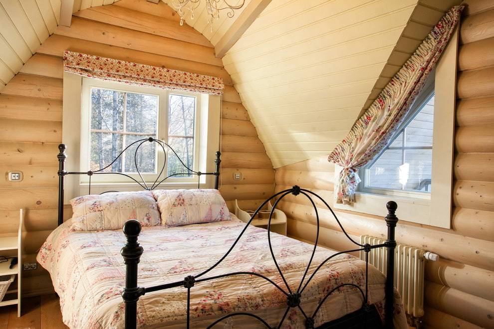 Интерьер деревянного дома внутри - фото домов из бруса и бревна, стили