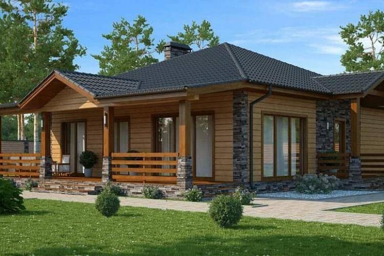 Проект дома с мансардой 110 кв.м — 102-110. проекты домов 110 кв м