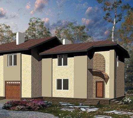 Проект одноэтажного дома 200 кв. м: планировка домов из профилированного бруса, кирпичных, каркасных и других, с террасой и гаражом