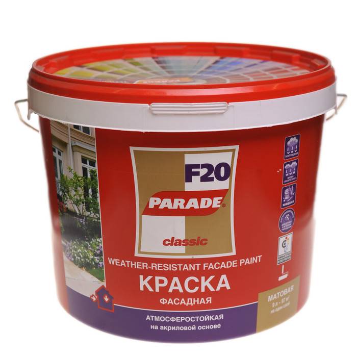 Фасадная краска по бетону для наружных работ: виды, выбор оптимальной смеси, технология окраски фасада
