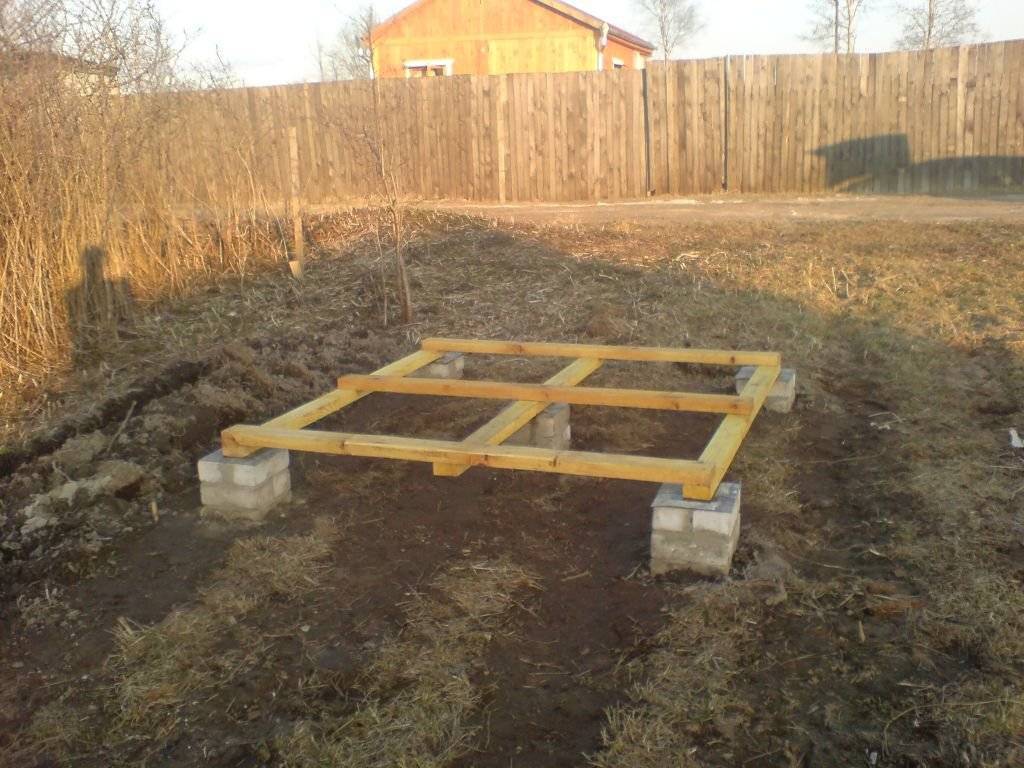 Строим сарай для дачи
