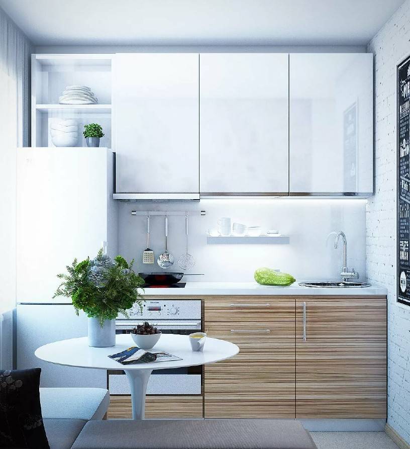 Дизайн кухни в хрущевке 6 кв. м: 60+ красивых фото и идей