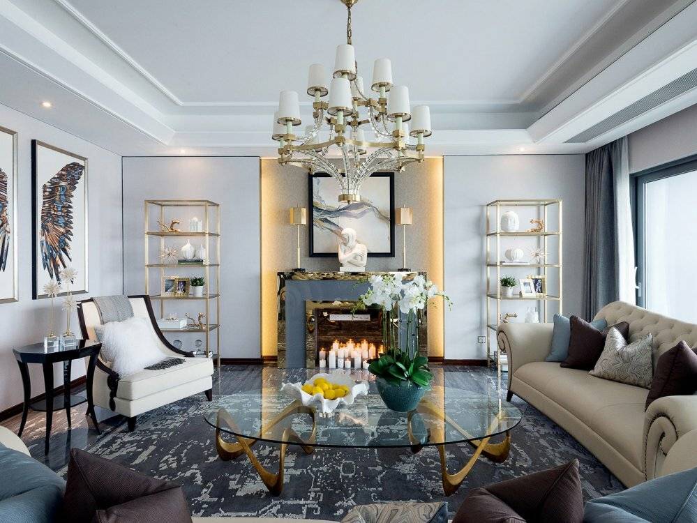 Стиль арт-деко в интерьере: 75 примеров с фото