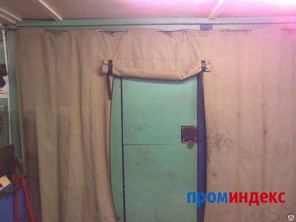 Штора на ворота в гараж: гаражные изделия для утепления