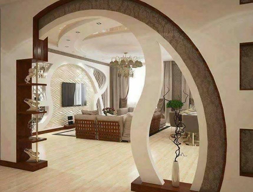 Дизайн арки в интерьере квартиры