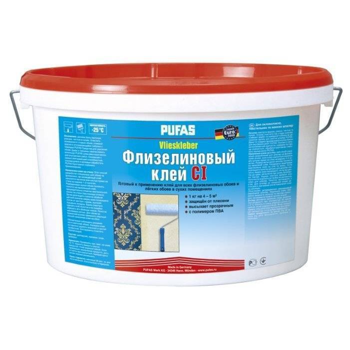 Топ-7 клеев для виниловых обоев на флизелиновой основе